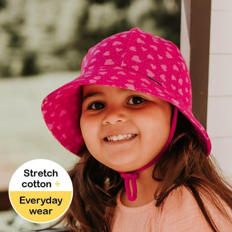 Bedhead Toddler Bucket Hat - Hearts L-1954803163282411520