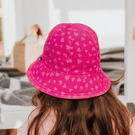 Bedhead Toddler Bucket Hat - Hearts L-1954803163282411522