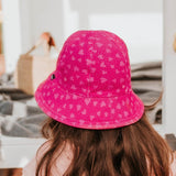 Bedhead Toddler Bucket Hat - Hearts M - Front View