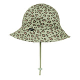 Bedhead Toddler Bucket Hat - Leopard S - 45-Degree Angle