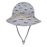Bedhead Toddler Bucket Hat - Machinery XS - Rear View