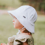 Bedhead Toddler Bucket Hat - White Ruffle Trim S-2006733325821153283