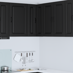 Dishwasher Panel Kalmar Black 57 x 57 x 80 cm Engineered Wood