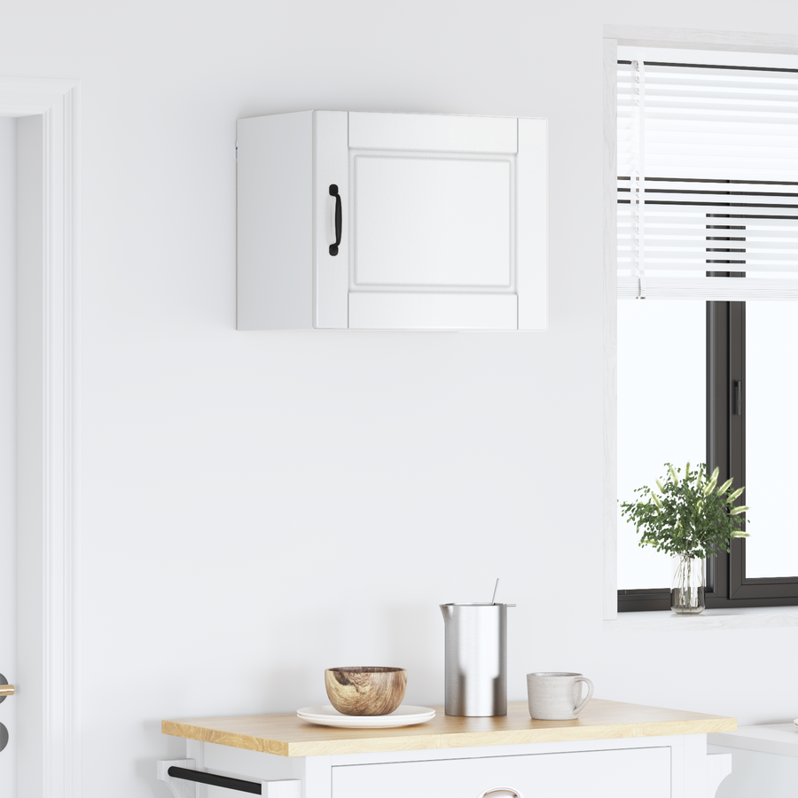 Wall Cabinet PORTO High Gloss White 50 x 31 x 40 cm