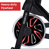 Powertrain RX-600 Exercise Spin Bike Cardio Cycle - Red - Extra Image
