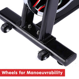 Powertrain RX-600 Exercise Spin Bike Cardio Cycle - Red - Extra Image