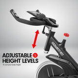 Powertrain RX-200 Exercise Spin Bike Cardio Cycling - Black - Extra Image