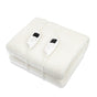 Laura Hill Heated Electric Blanket Fitted Fleece Underlay Throw Double