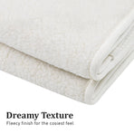Laura Hill Heated Electric Blanket Fitted Fleece Underlay Throw Double