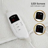 Laura Hill Heated Electric Blanket Fitted Fleece Underlay Throw Single - Extra Image