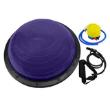 Powertrain Fitness Yoga Ball Home Gym Workout Balance Trainer - Purple - Extra Image