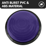 Powertrain Fitness Yoga Ball Home Gym Workout Balance Trainer - Purple - Extra Image