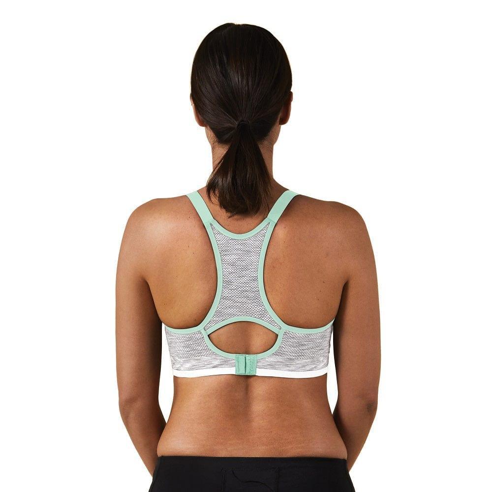 Bravado Seamless Rhythm Nursing Bra White Grey Spacedye L-2006733475478114306