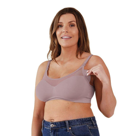 Bravado Silk Seamless Sheer Nursing Bra Dawn S-2006733475134181380
