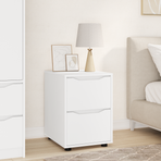 Storage Cabinet 40 x 48 x 57 cm Engineered Wood White