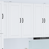 Wall Cabinet PORTO White 40 x 31 x 100 cm Engineered Wood