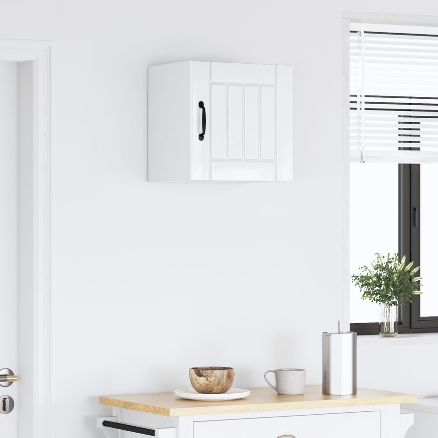 Wall Cabinet LUCCA High Gloss White 40 x 31 x 40 cm