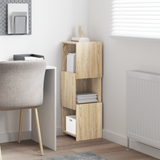 Corner Cabinet Sonoma Oak 30,5x30x95cm Engineered Wood - Top-Down View