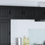 Dishwasher Panel Kalmar Black 40 x 31 x 40 cm Engineered Wood