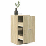 Apothecary Cabinet Sonoma Oak 40x41x77.5 cm Engineered Wood - Front View