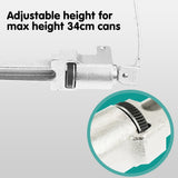 Heavy Duty Can Opener Kitchen Tool Counter Bench Top - Top-Down View