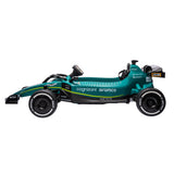 Aston Martin Aramco F1 Licensed Electric Kids Ride On Race Car - Front View