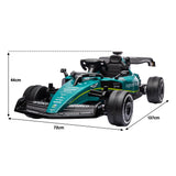 Aston Martin Aramco F1 Licensed Electric Kids Ride On Race Car
