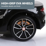 Bentley Exp 12 Licensed Speed 6E Electric Kids Ride On Car - Black - Low Angle