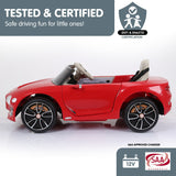 Bentley Exp 12 Speed 6E Licensed Kids Ride On Electric Car Red - Extra Image