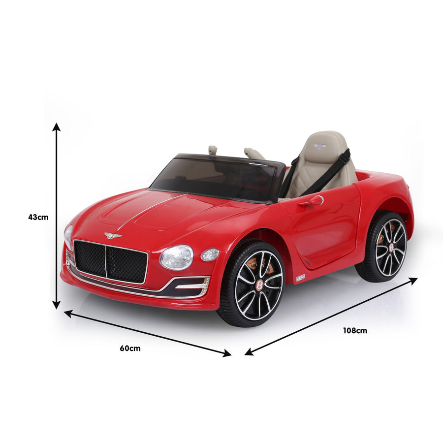 Bentley Exp 12 Speed 6E Licensed Kids Ride On Electric Car Red