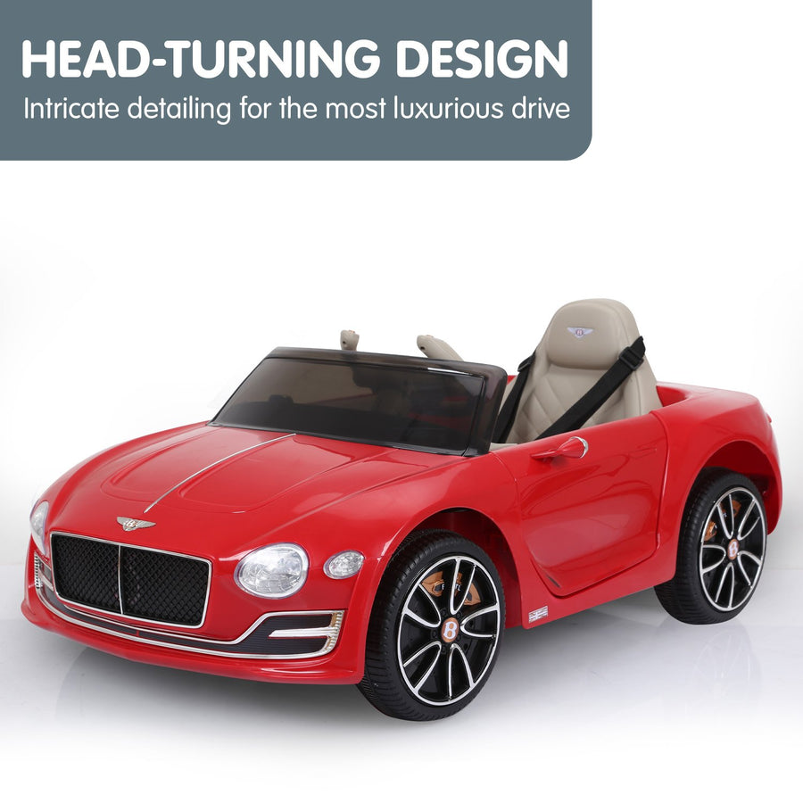 Bentley Exp 12 Speed 6E Licensed Kids Ride On Electric Car Red