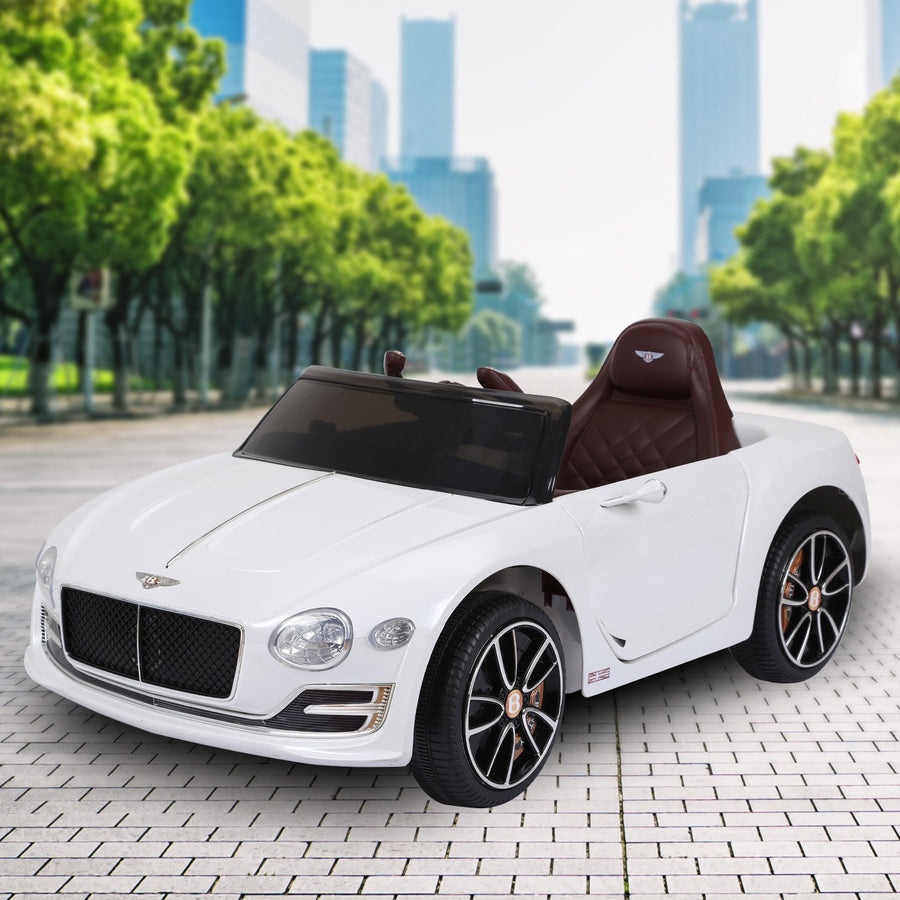 Bentley Exp 12 Speed 6E Licensed Kids Ride On Electric Car - White