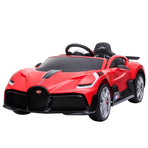 Licensed Bugatti Divo Electric Kids Ride-on Car - Red