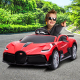 Licensed Bugatti Divo Electric Kids Ride-on Car - Red - Extra Image