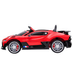 Licensed Bugatti Divo Electric Kids Ride-on Car - Red