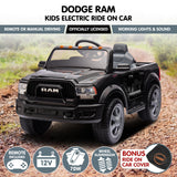 Dodge RAM Electric Ride On Car - Black
