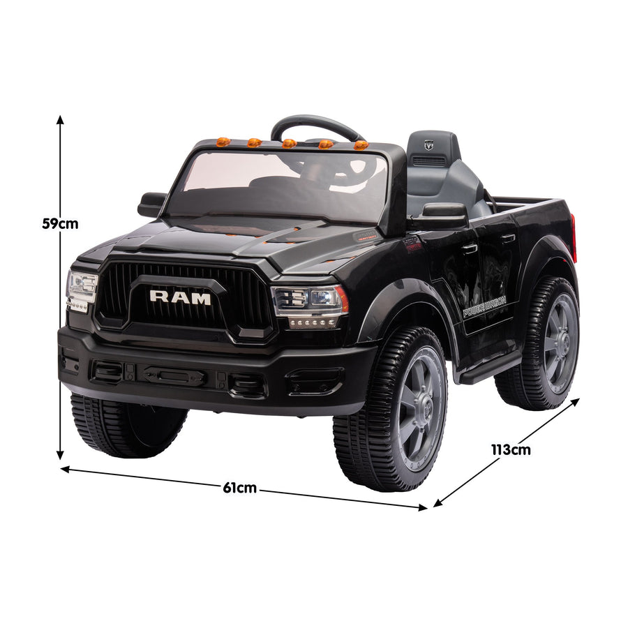 Dodge RAM Electric Ride On Car - Black