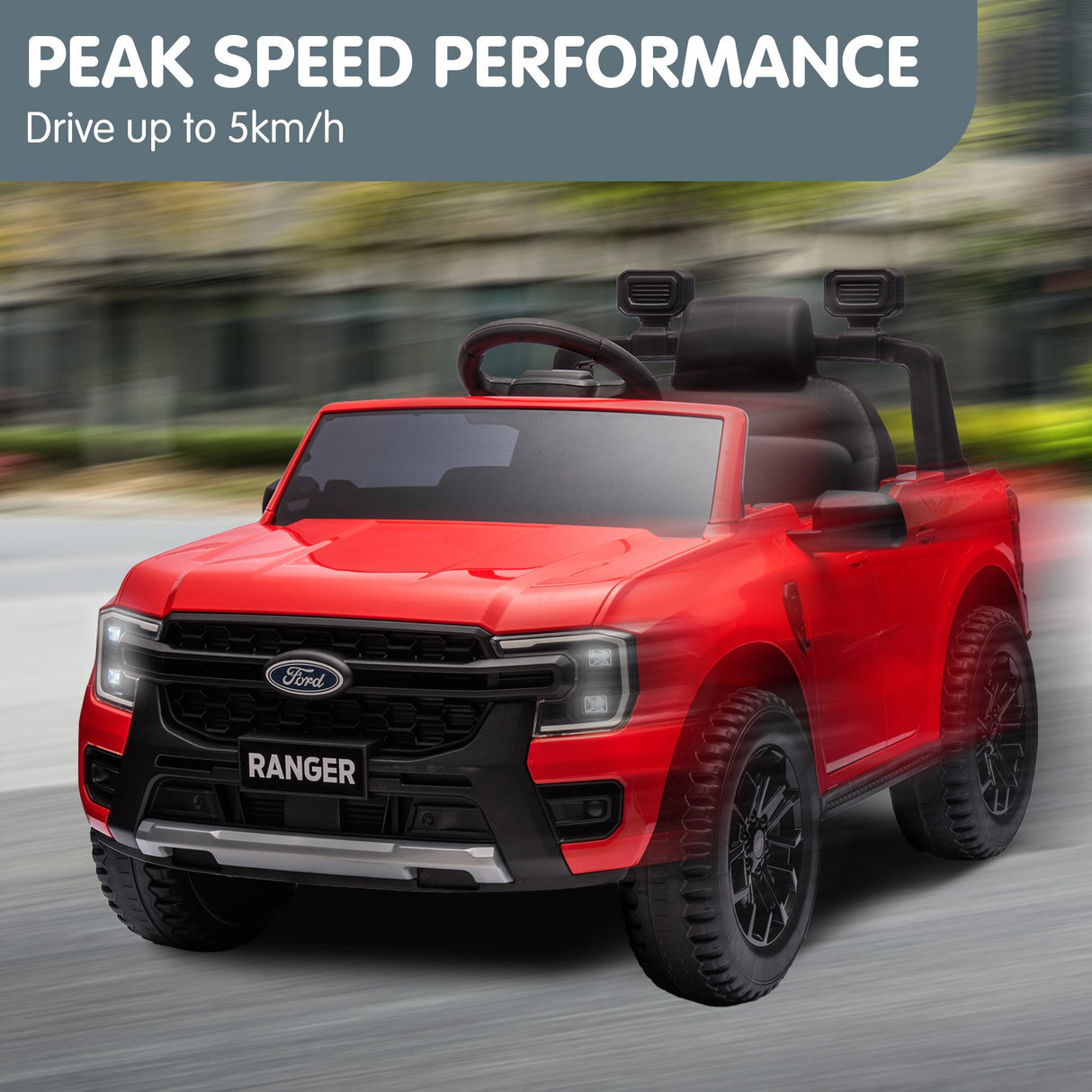 Ford Ranger Electric Kids Ride On Car in Red