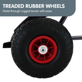 Kahuna G18 Kids Ride On Pedal Powered Go Kart Racing Style - Red - Extra Image