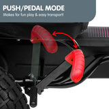 Kahuna G18 Kids Ride On Pedal Powered Go Kart Racing Style - Red - Extra Image
