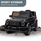 Mercedes Benz AMG G63 Licensed Kids Ride On Electric Car - Black
