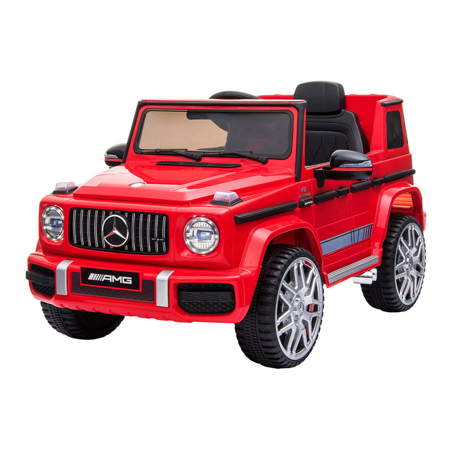 Mercedes Benz AMG G63 Licensed Kids Ride On Car Remote Control - Red