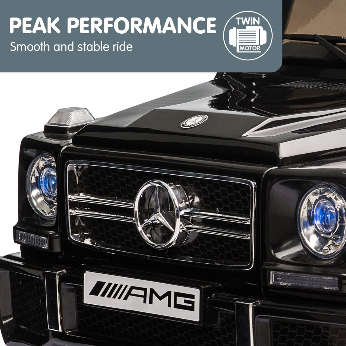 Mercedes Benz AMG G65 Licensed Kids Ride On Electric Car - Black
