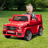 Mercedes Benz AMG G65 Licensed Kids Ride On Electric Car with RC - Red - Extra Image