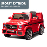 Mercedes Benz AMG G65 Licensed Kids Ride On Electric Car with RC - Red - Extra Image