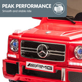 Mercedes Benz AMG G65 Licensed Kids Ride On Electric Car with RC - Red - Extra Image