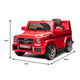 Mercedes Benz AMG G65 Licensed Kids Ride On Electric Car with RC - Red - Rear View