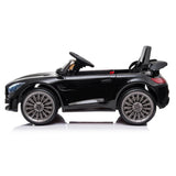 Mercedes Benz Licensed Kids Electric Ride On Car Remote Control Black - Extra Image
