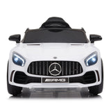 Mercedes Benz Licensed Kids Electric Ride On Car Remote Control White