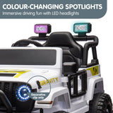 Kahuna S619 Gravity Kids Electric Ride On Car - White - Extra Image